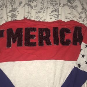 🇺🇸PINK bling long sleeve